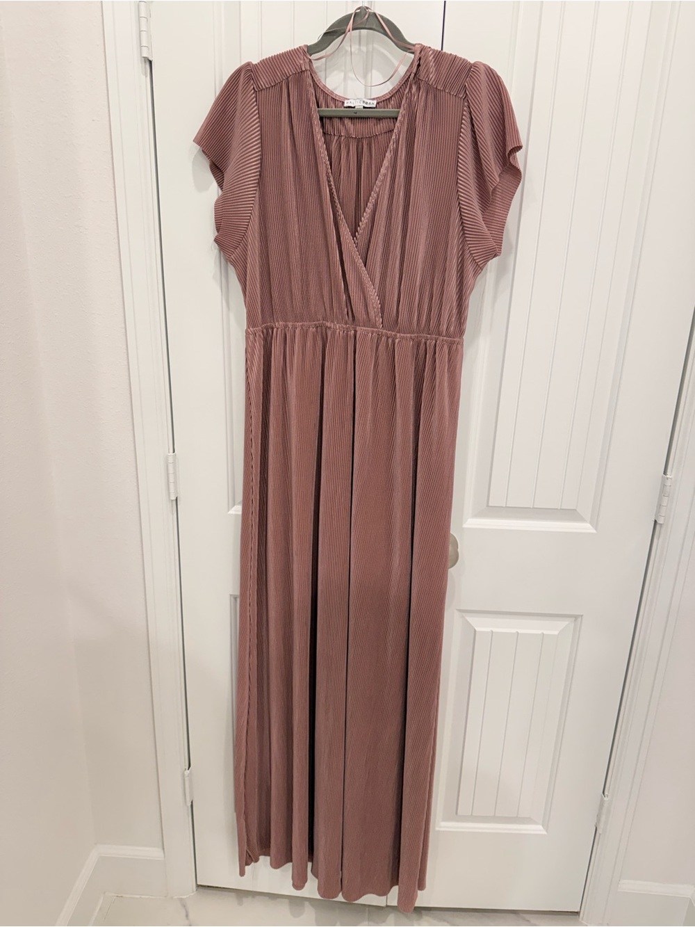 Baltic Born Athena Pleated Maxi Dress - Rose